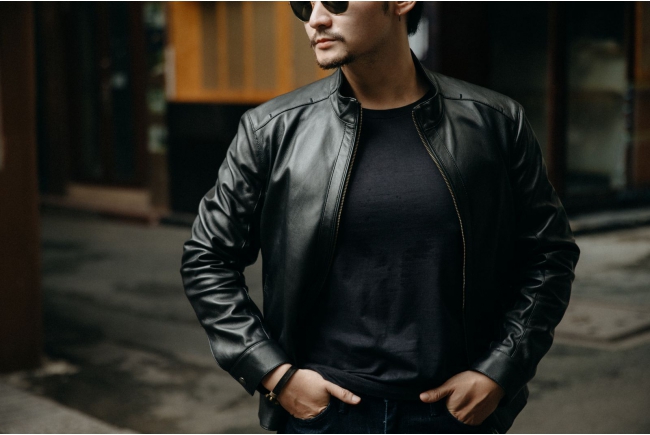 LEATHER JACKET C6